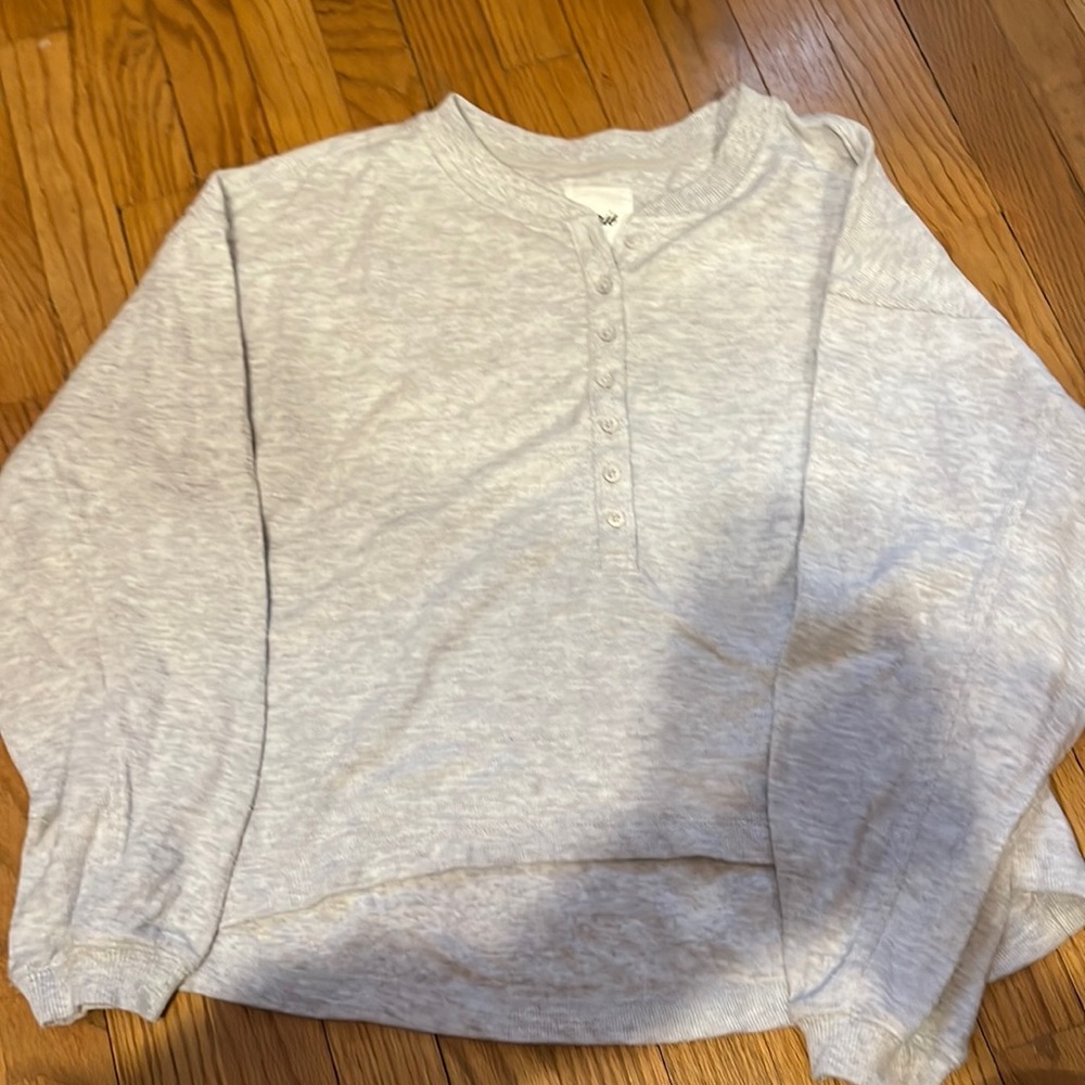 Aerie Henley light weight sweatshirt